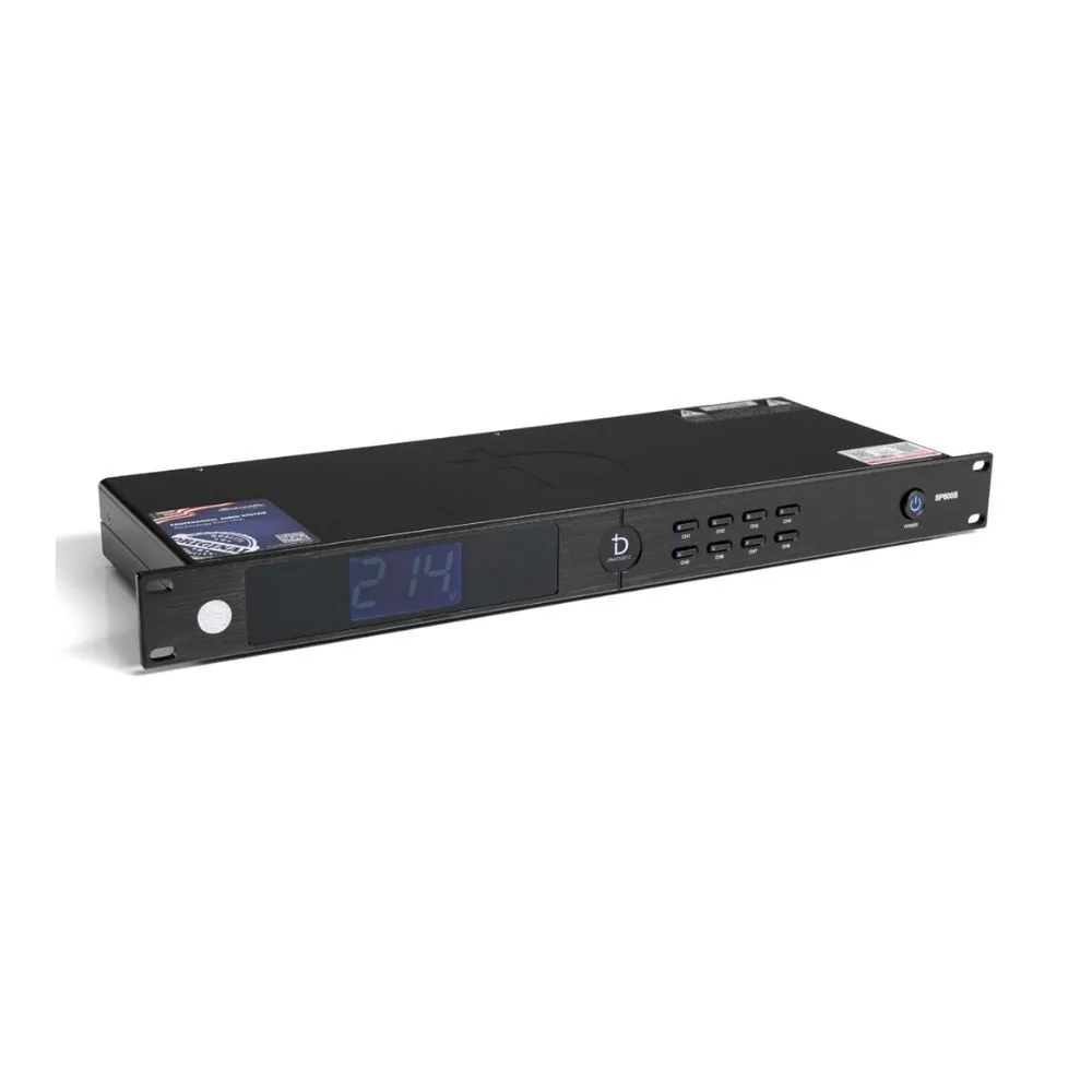 Ảnh Quản lý ng.uồn DBAcoustic SP600S - 8 kênh - Ổ cắm tiêu chuẩn EIA - Hàng chính hãng 4