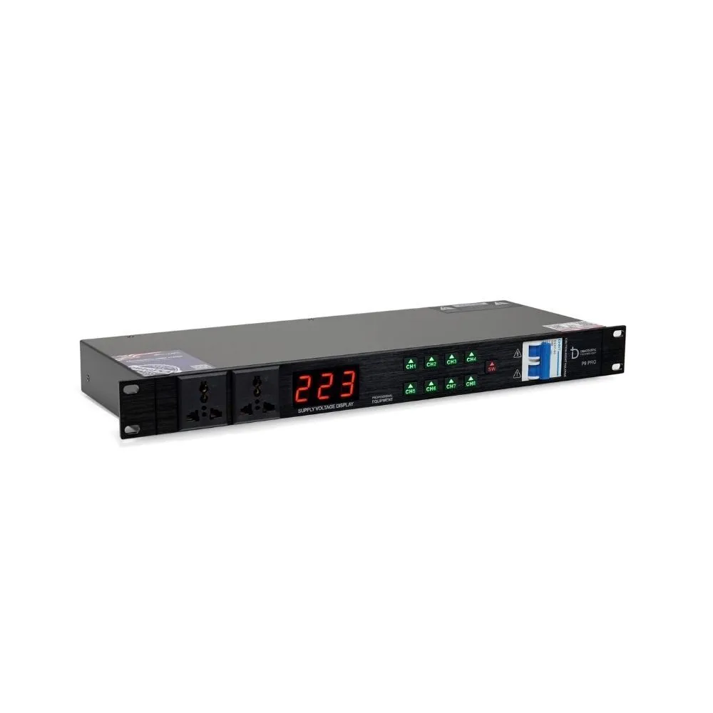 Ảnh Quản lý ng.uồn DBAcoustic P9 Pro - 8 Cổng cắm điện - 8 đèn Led - Hàng chính hãng - BH12T 4