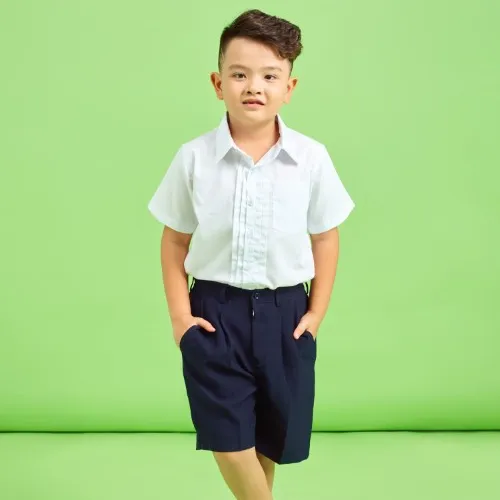 Ảnh Quần ngắn đồng phục học sinh nam, chất liệu cao cấp, thoáng mát, thoải mái vận động ở trường Jadiny 3