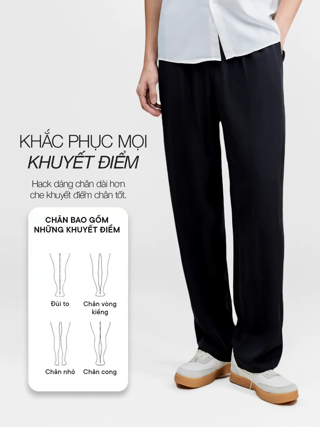 Ảnh Quần ống rộng nam JBAGY vải Lụa Lạnh dáng suông tiện lợi chống nhăn JD0105 3