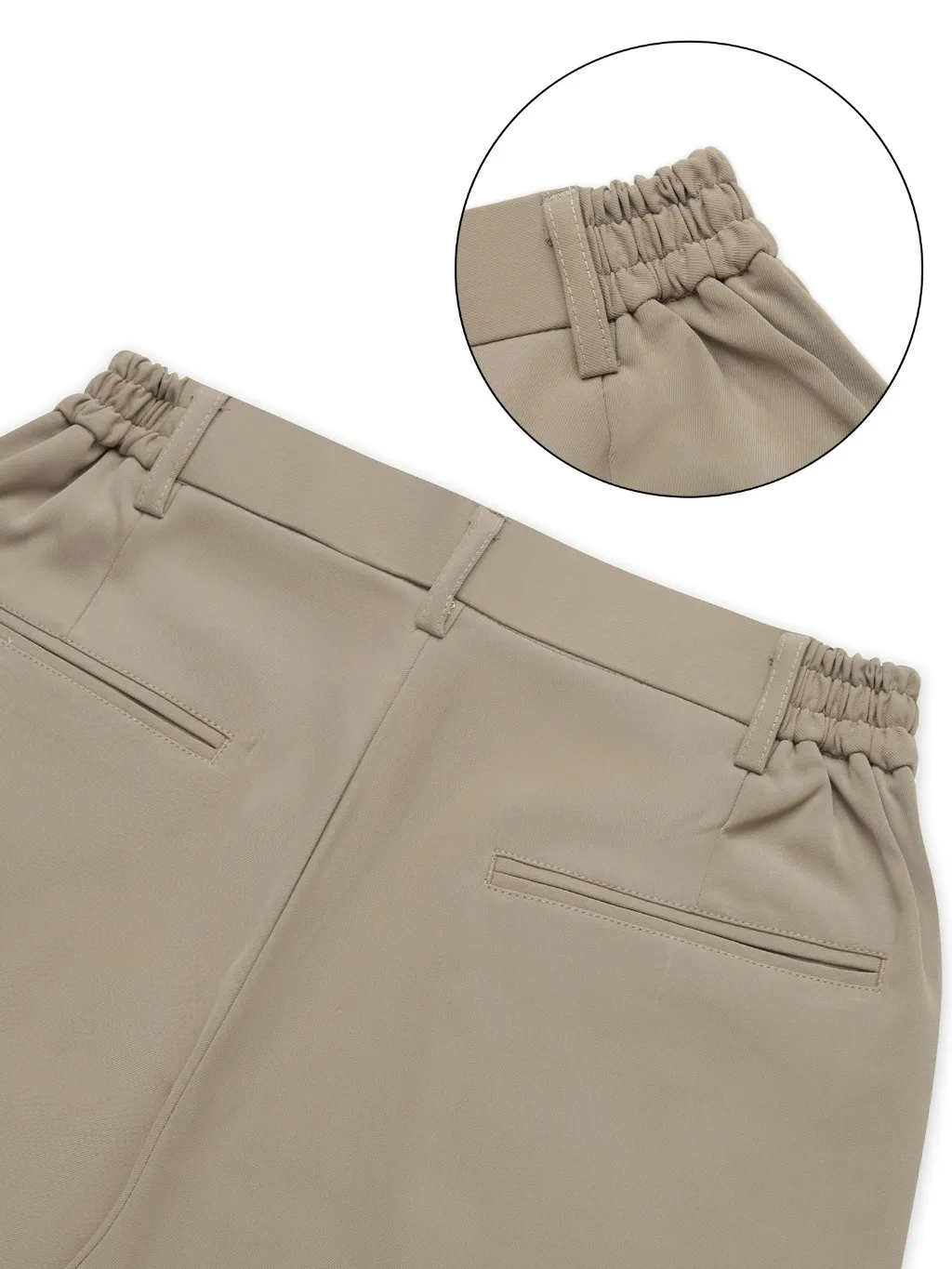 Ảnh Quần ống rộng nam thương hiệu JBAGY vải Lụa Cotton cách điệu xếp ly - JD0107 2