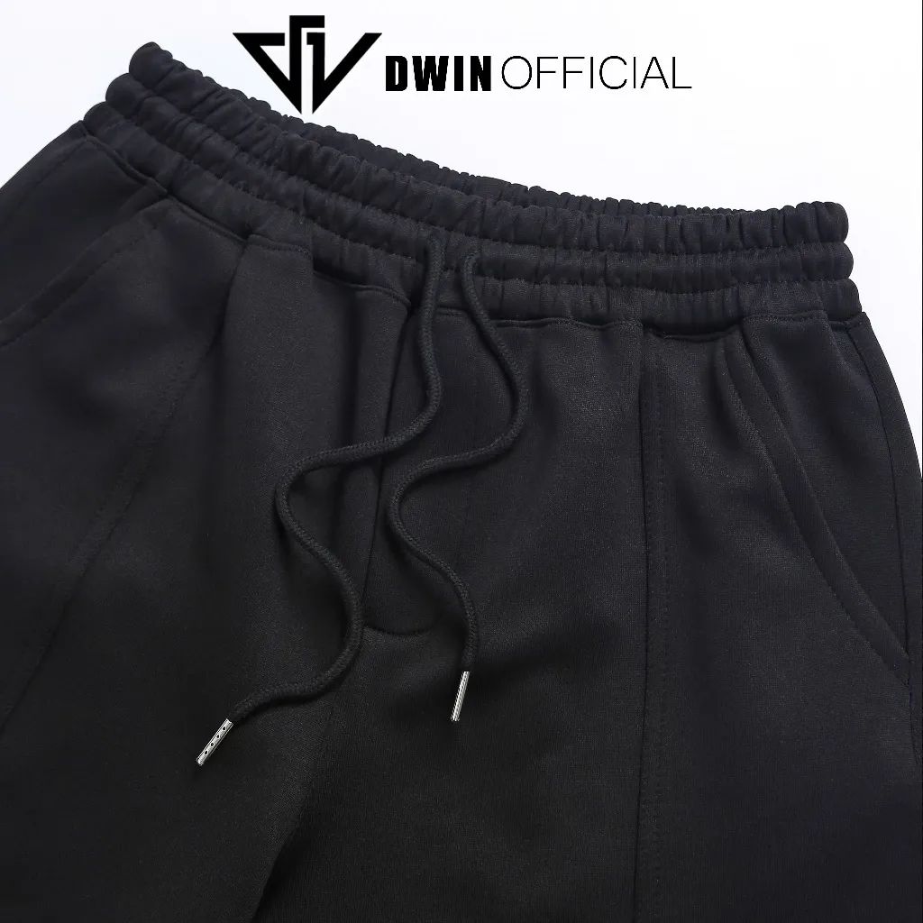 Ảnh Quần short basic DWIN Serenity unisex nam nữ local brand đùi chất nỉ ép hai da dày dặn co giãn tốt 4