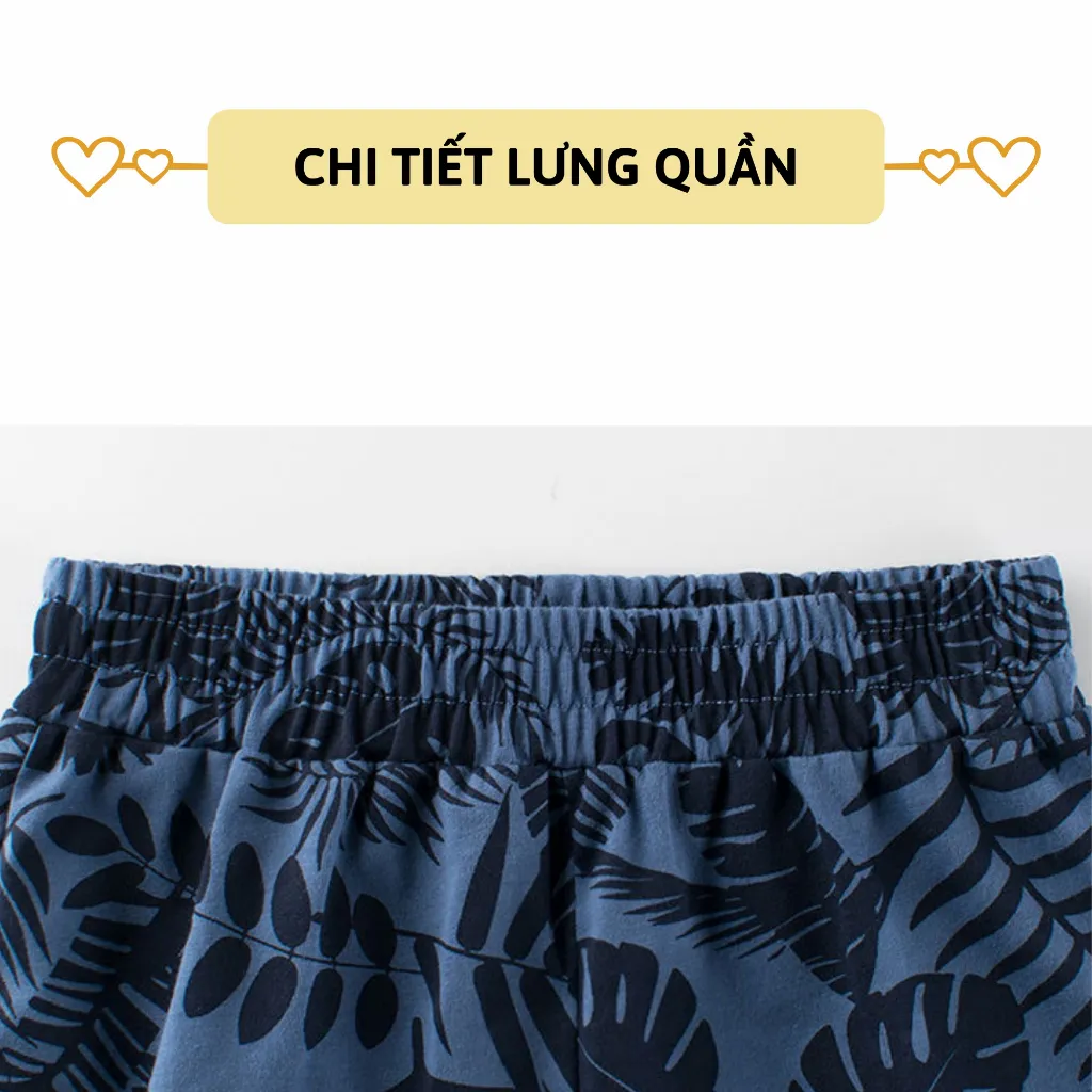 Ảnh Quần short bé trai 27Kids sóc đùi nam mềm mỏng mát vải cotton mùa hè cho trẻ từ 2-10 tuổi BSPS1 2