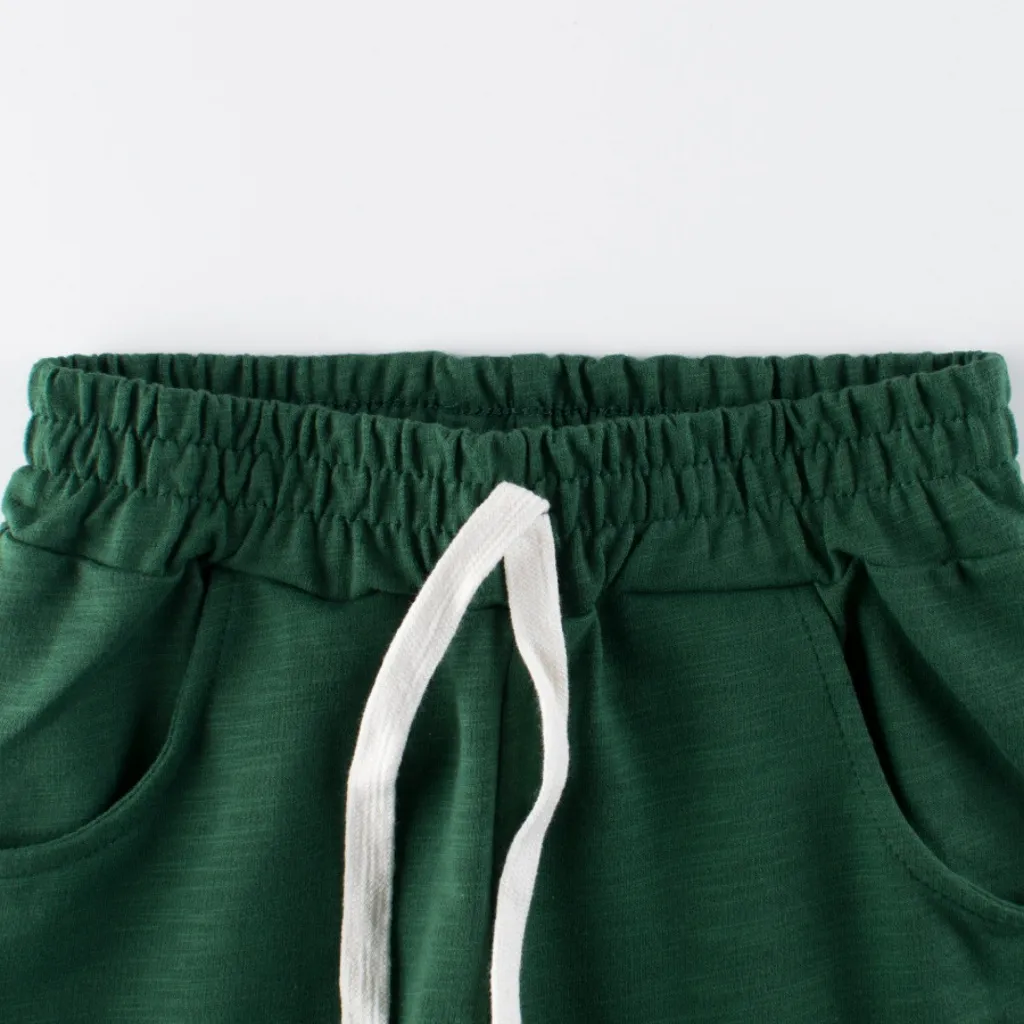 Ảnh Quần short bé trai 27Kids sooc đùi thể thao nam vải Cotton cho trẻ từ 2-10 tuổi BSPS3 4