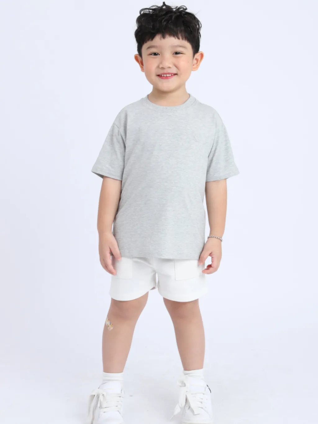 Ảnh Quần short cho bé trai, quần thun vải đi học bé trai từ 1 tuổi - 10 tuổi - QU39N - Baa Baby 4