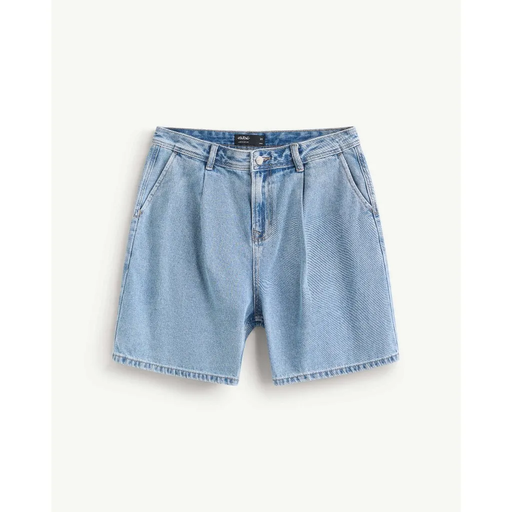 Ảnh Quần Short Denim Nam Form Loose - Routine 10S25DPS005 1