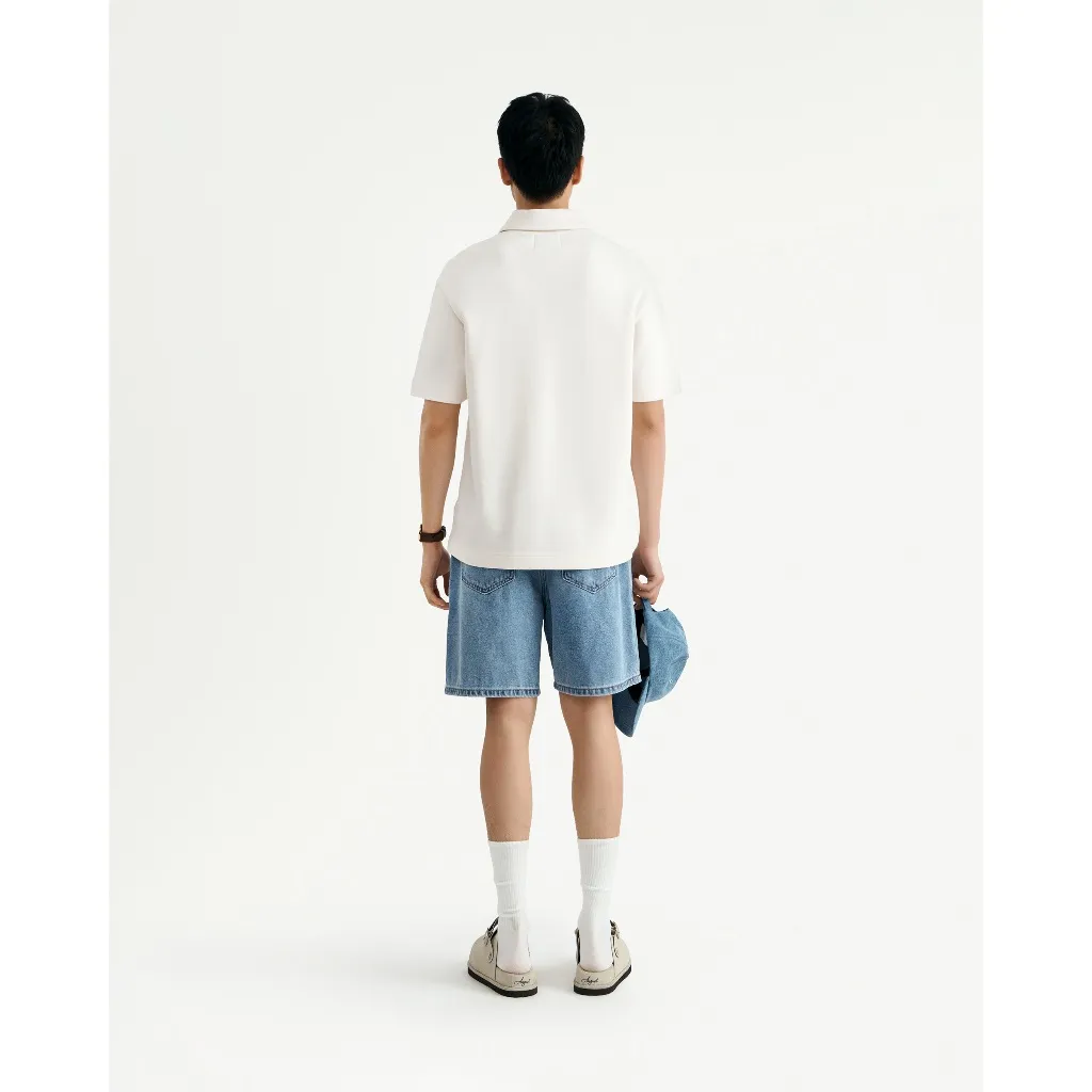 Ảnh Quần Short Denim Nam Form Loose - Routine 10S25DPS005 2