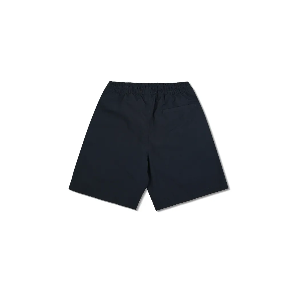 Ảnh Quần Short Dù DAPPERANDMORE Nylon Cargo Tech Olive Phối 2 Túi Hộp Kèm Khoá Kéo - Black 2