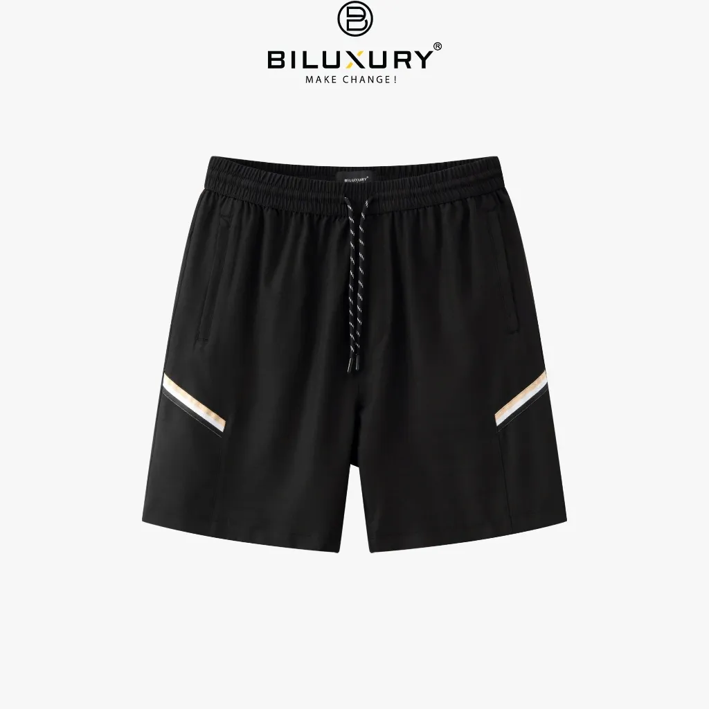 Ảnh Quần Short Gió Thể Thao 9QDGT506 Biluxury, Quần Đùi Chất Liệu Thoáng Mát Không Nhăn Nhàu 1