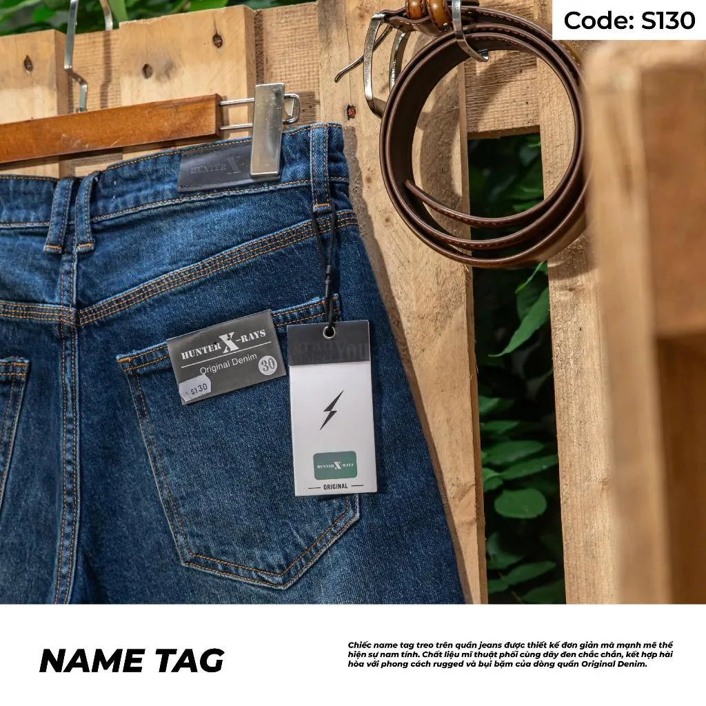 Ảnh Quần Short Jeans Nam Xanh Wash Sáng S130 Denim Spandex Co Giãn Just Men Thời Trang Nam 4