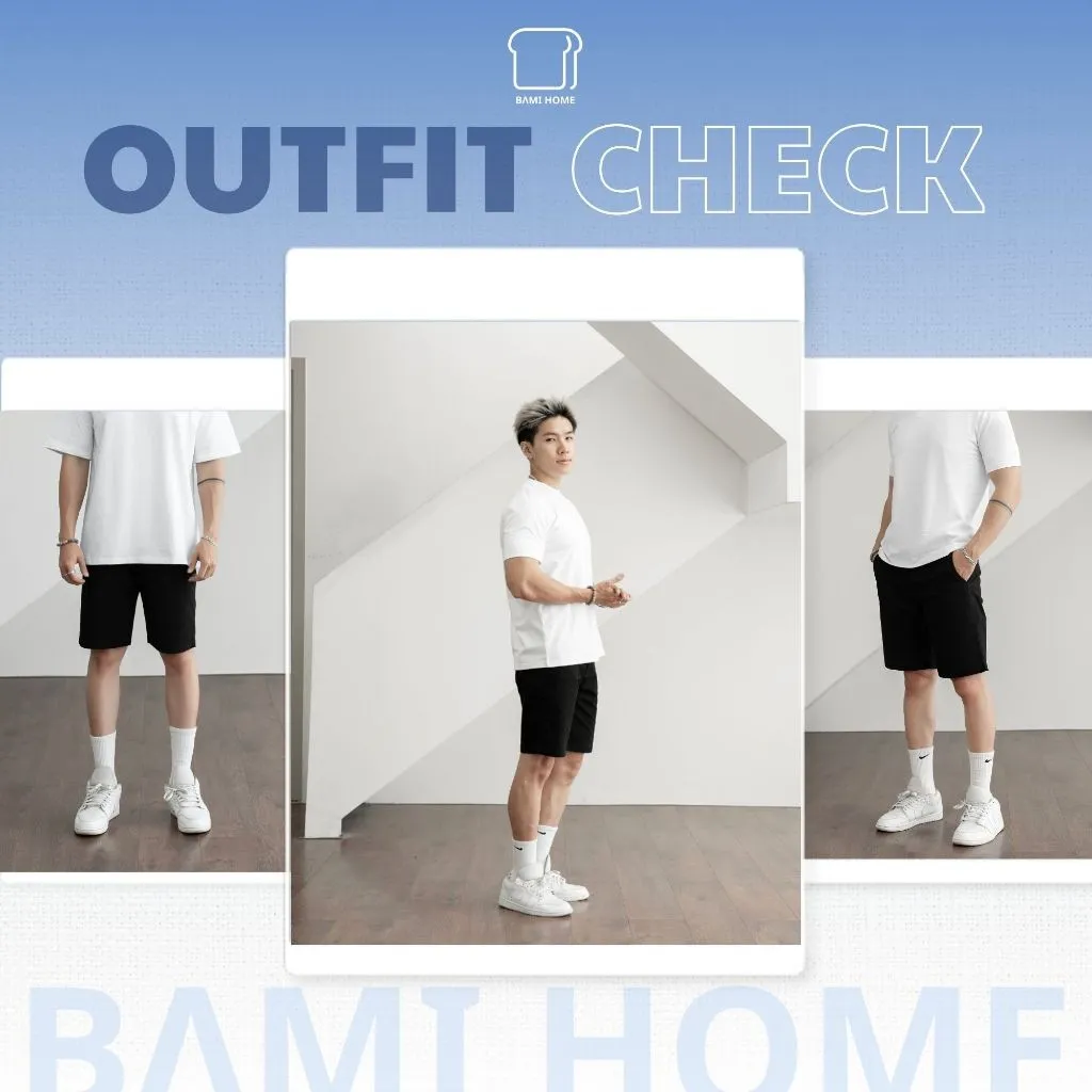 Ảnh Quần short kaki cao cấp sợi spandex BAMI HOME vải mềm mịn form thoải mái dễ phối đồ QK08 3