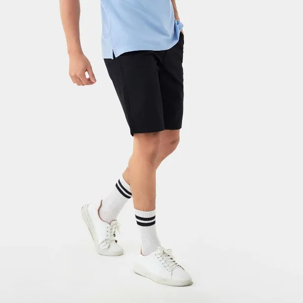 Ảnh Quần Short Kaki Nam 5S FASHION Mềm Mịn,Thiết Kế Cúc Ẩn Mặt Trong Lịch Sự (QSK25014) 3