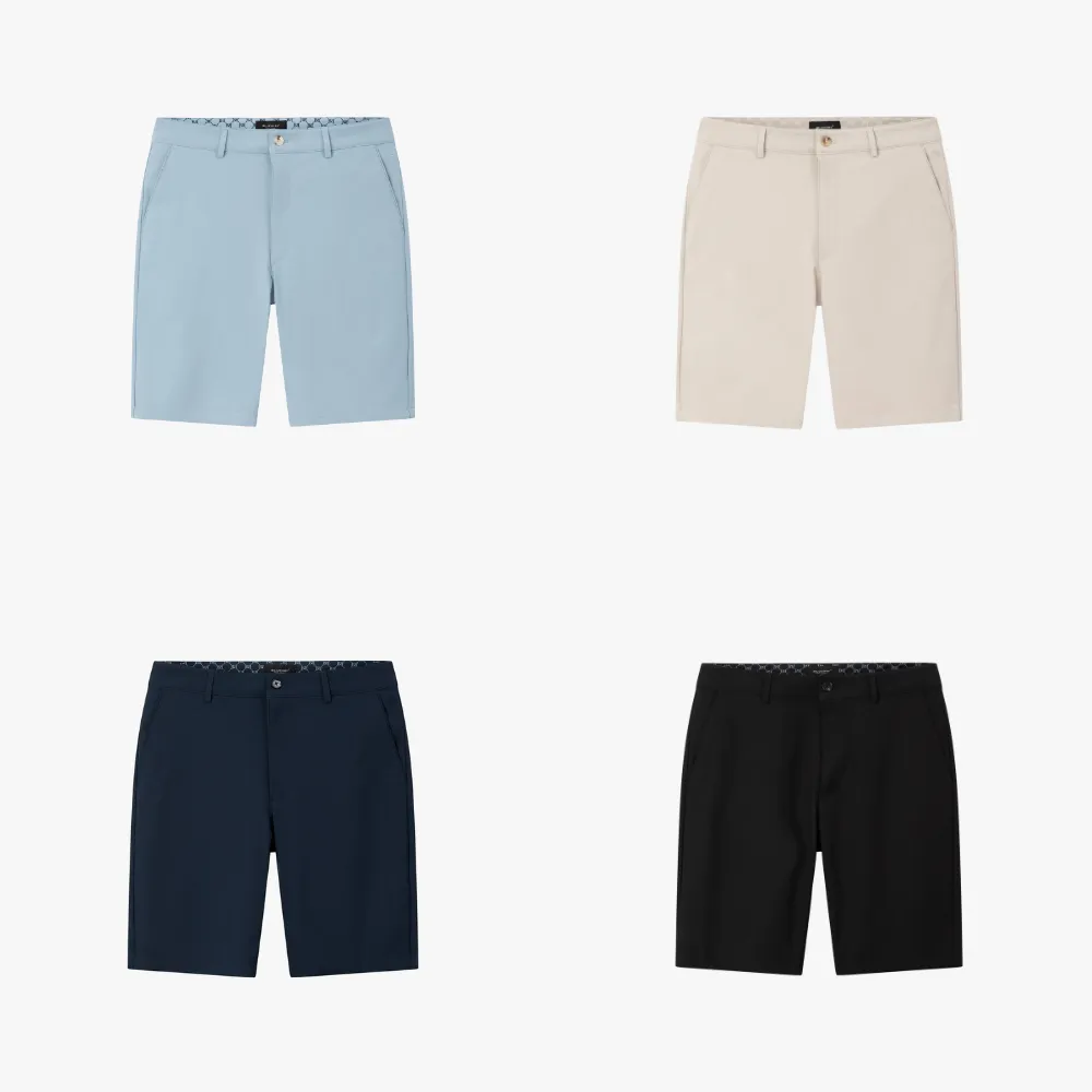 Ảnh Quần Short Kaki Nam 9QNKT503 Biluxury Co Giãn Đàn Hồi, Quần Kaki Ngố Giữ Form 1
