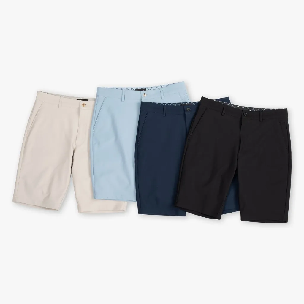 Ảnh Quần Short Kaki Nam 9QNKT503 Biluxury Co Giãn Đàn Hồi, Quần Kaki Ngố Giữ Form 2