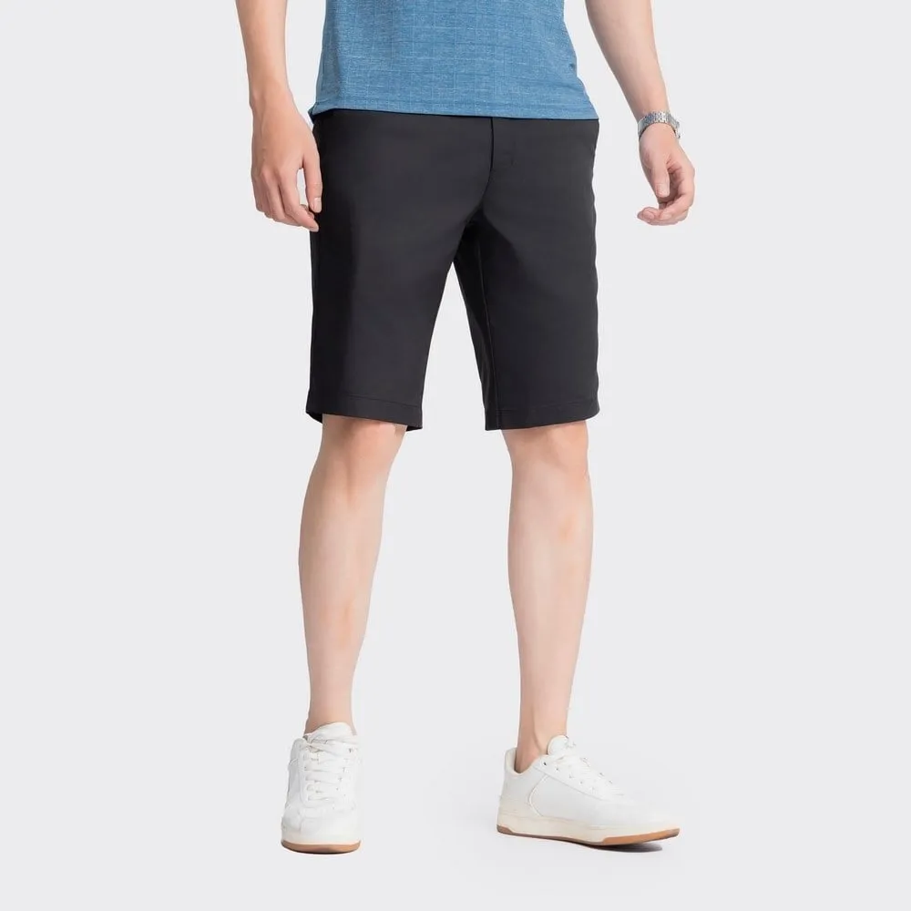 Ảnh Quần Short kaki Nam Aristino Insidemen ISO023AZ phom dáng Regular Fit với độ suông rộng vừa phải màu sắc trung tính 1