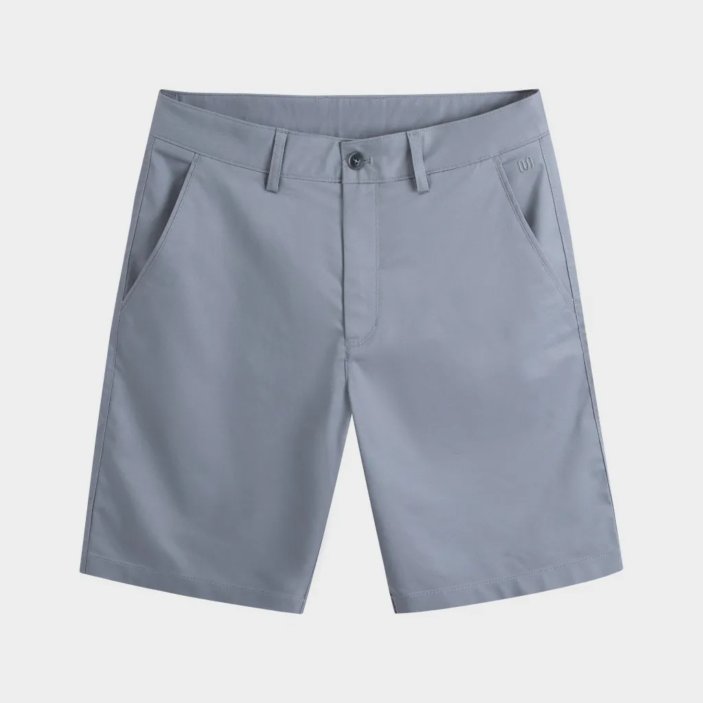 Ảnh Quần Short kaki Nam Aristino Insidemen ISO023AZ phom dáng Regular Fit với độ suông rộng vừa phải màu sắc trung tính 3
