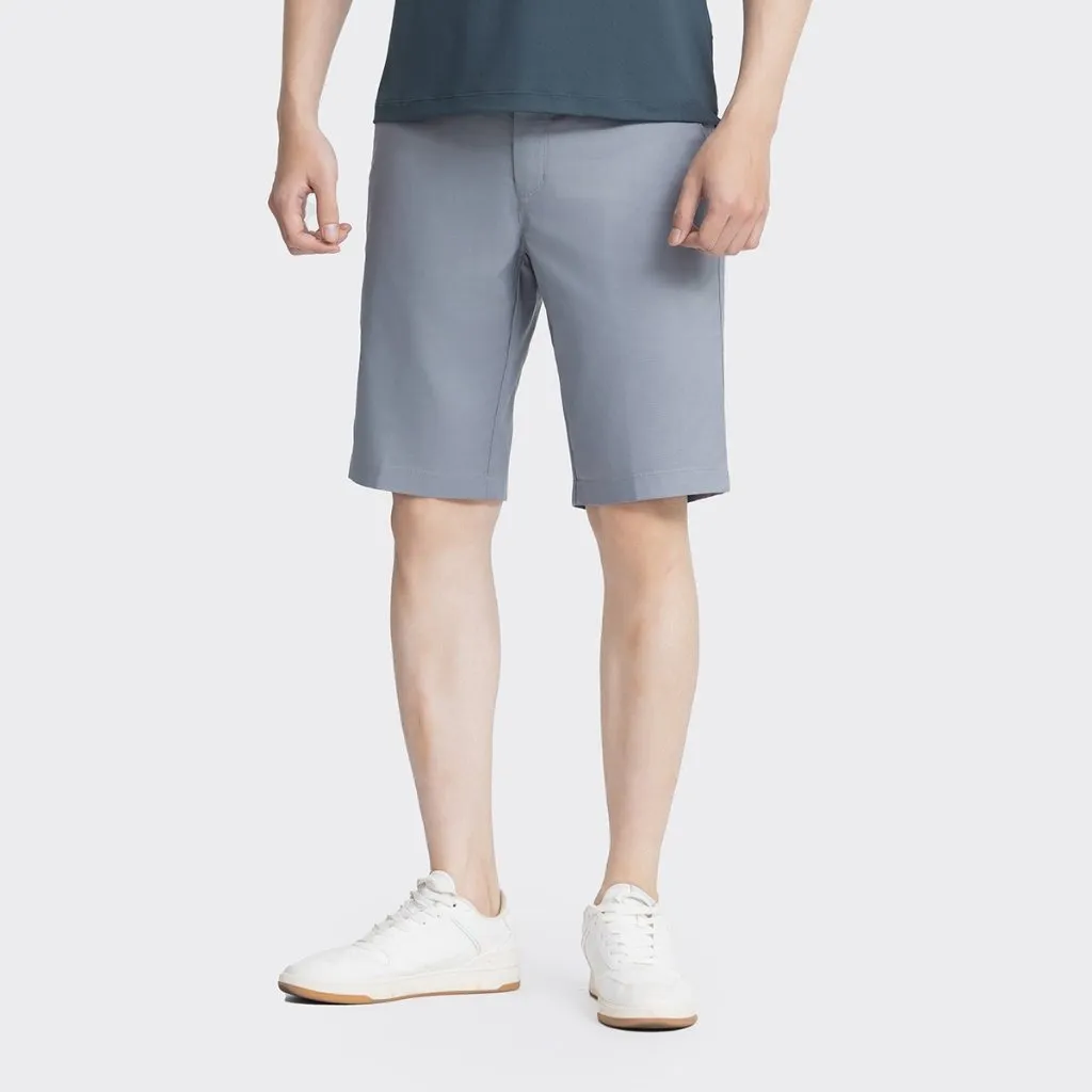 Ảnh Quần Short kaki Nam INSIDEMEN Bamboo Regular Fit thoải mái, khỏe khoắn, trẻ trung - ISO023AZ 1