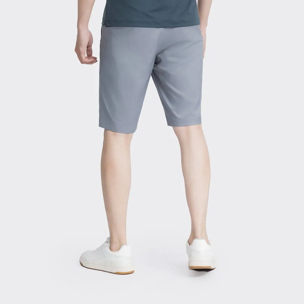 Ảnh Quần Short kaki Nam INSIDEMEN Bamboo Regular Fit thoải mái, khỏe khoắn, trẻ trung - ISO023AZ 4