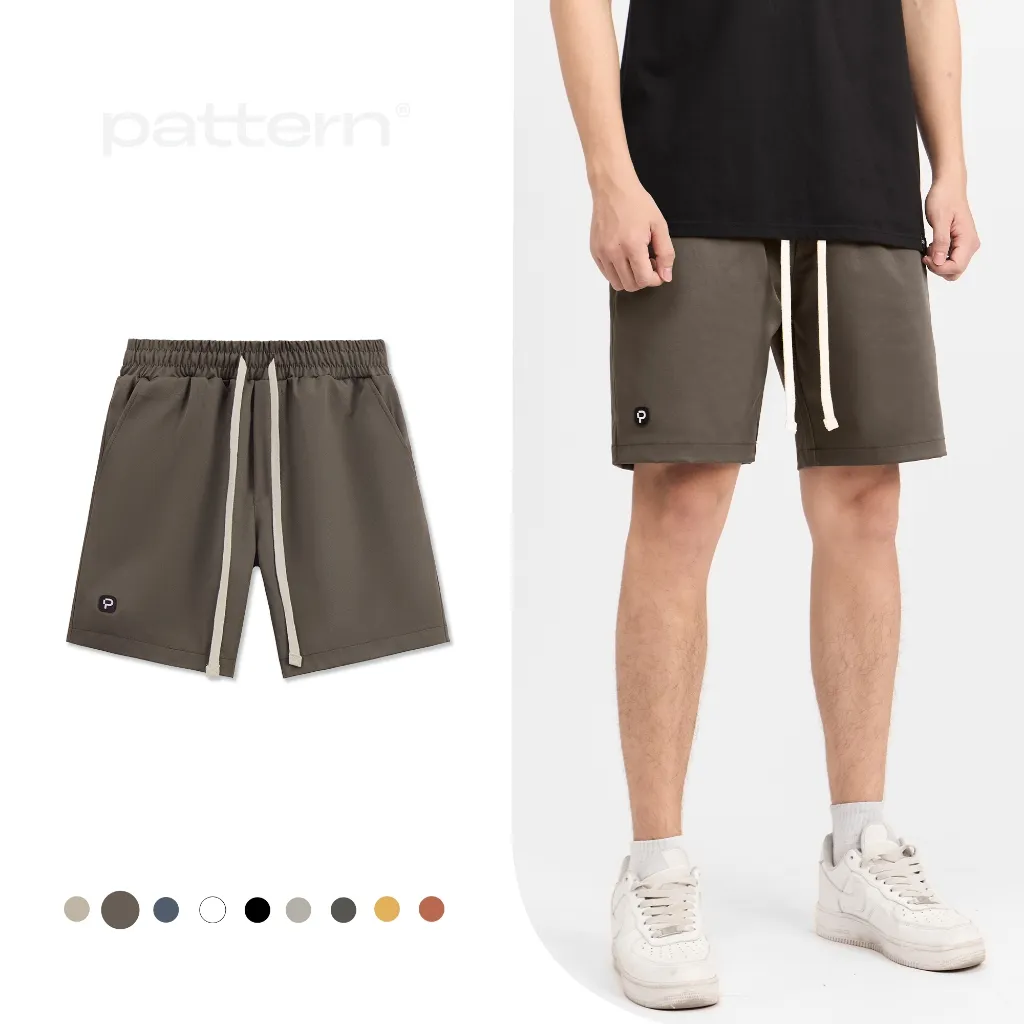 Ảnh Quần Short Kaki Nam PATTERN Palette 9 Màu Basic PQ036 2