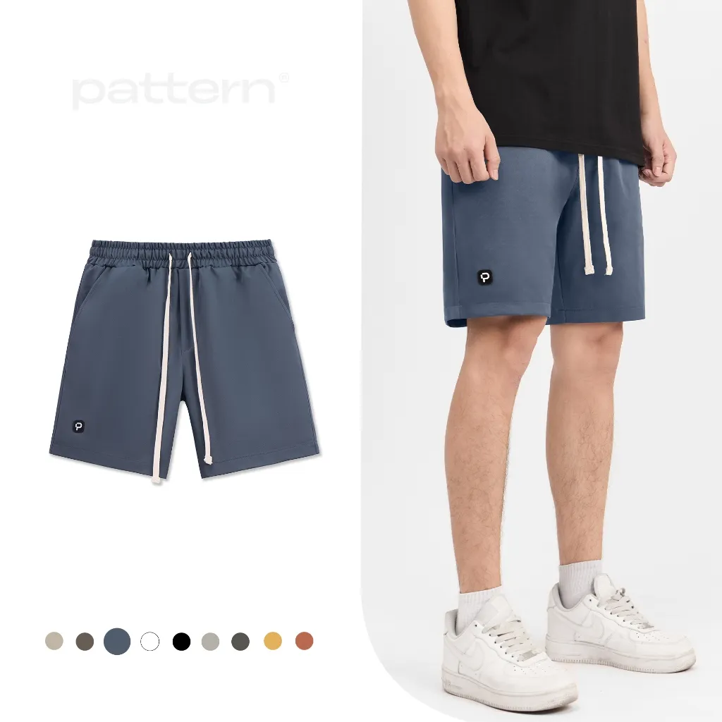 Ảnh Quần Short Kaki Nam PATTERN Palette 9 Màu Basic PQ036 3