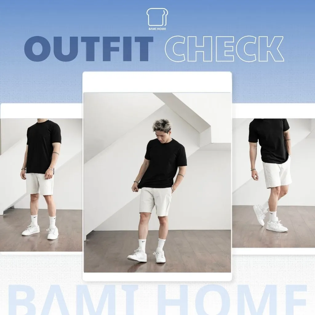 Ảnh Quần short kaki nam thanh lịch BAMI HOME quần đùi kaki cao cấp form âu nam QK11 3