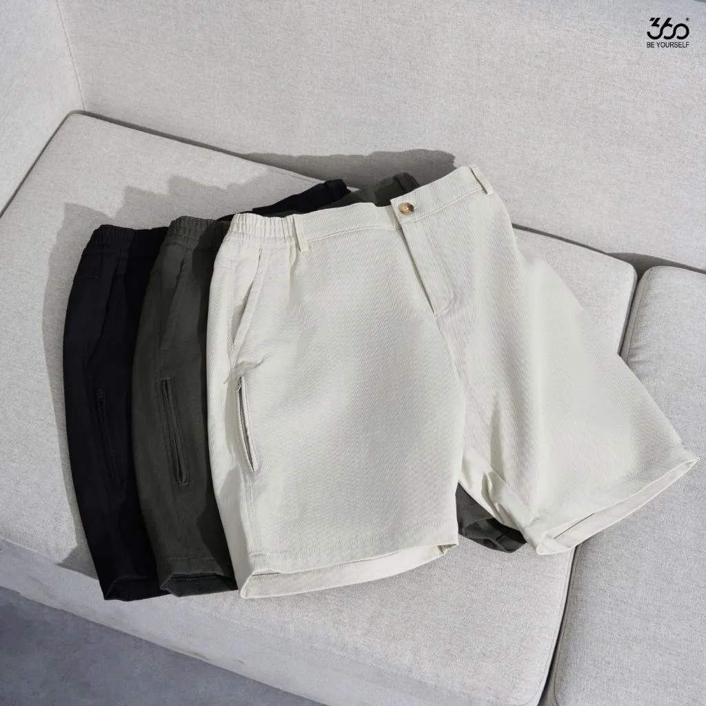 Ảnh Quần short kaki nam thương hiệu 360 Boutique quần short nam cao cấp đứng form - QSKTK604 1