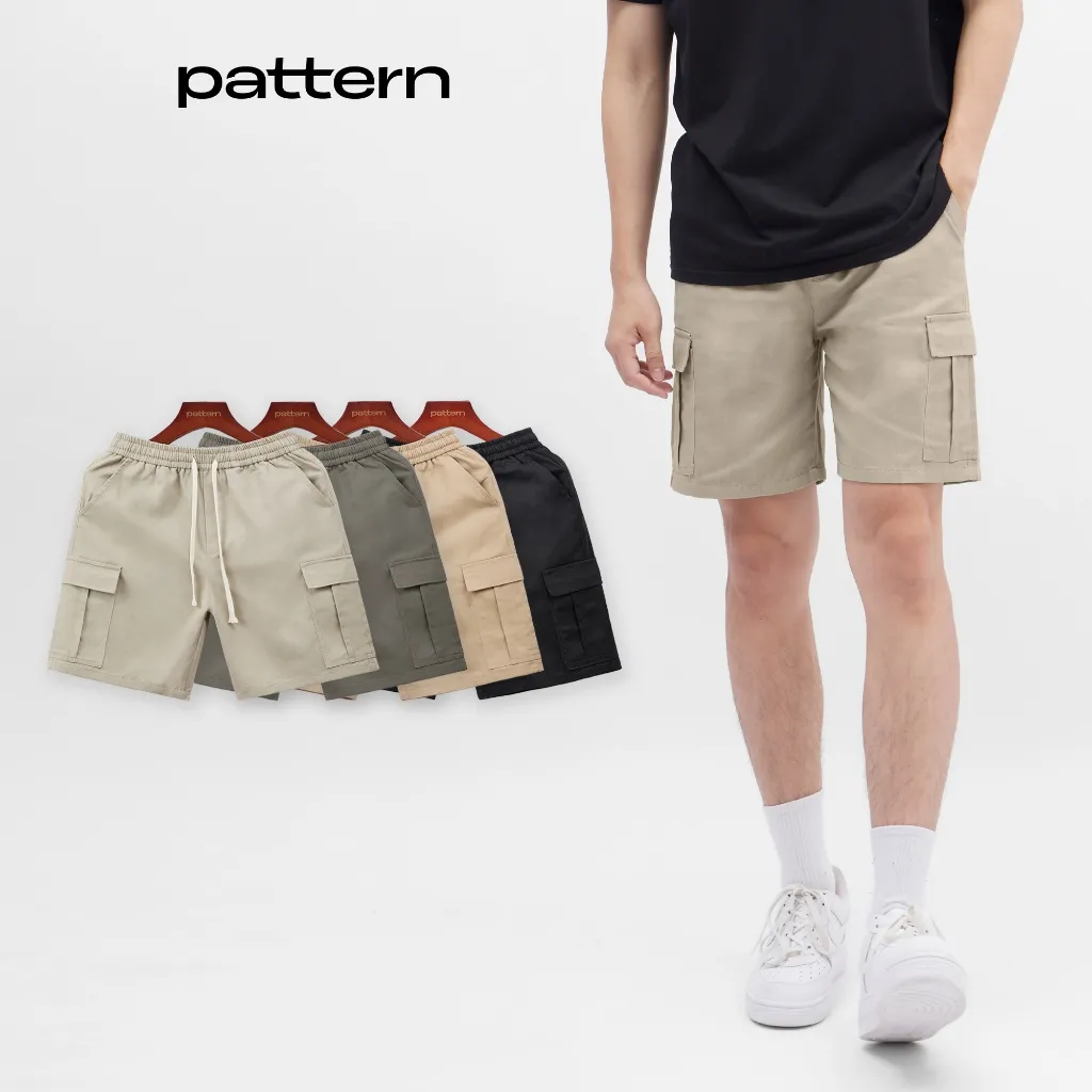 Ảnh Quần short kaki túi hộp PATTERN PQ019 1