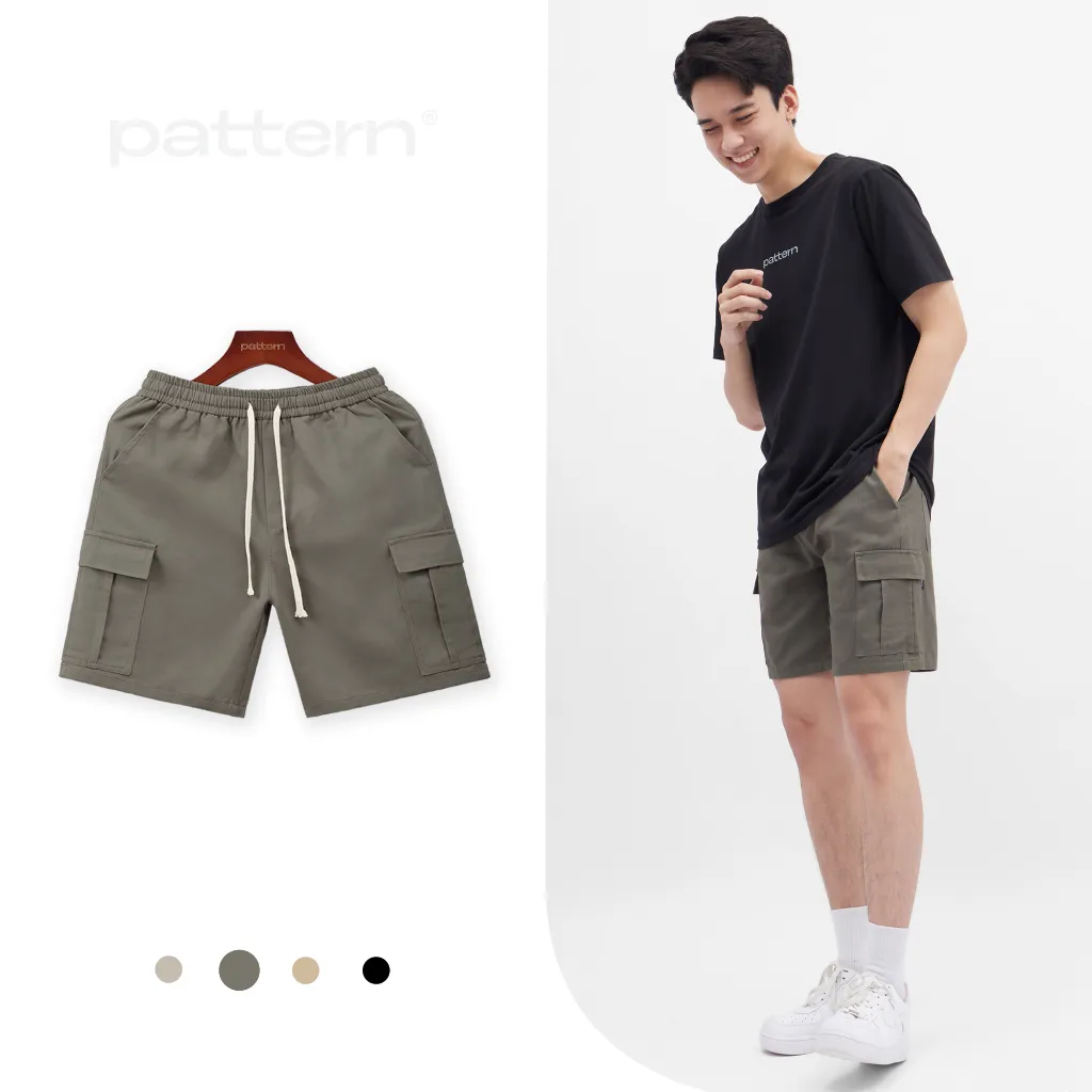 Ảnh Quần short kaki túi hộp PATTERN PQ019 4