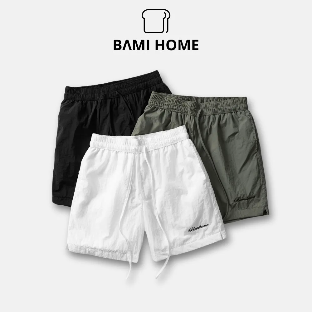 Ảnh Quần short nam cao cấp BAMIHOME chất liệu vải dù cao cấp thoải mái và nhanh khô QB04 1