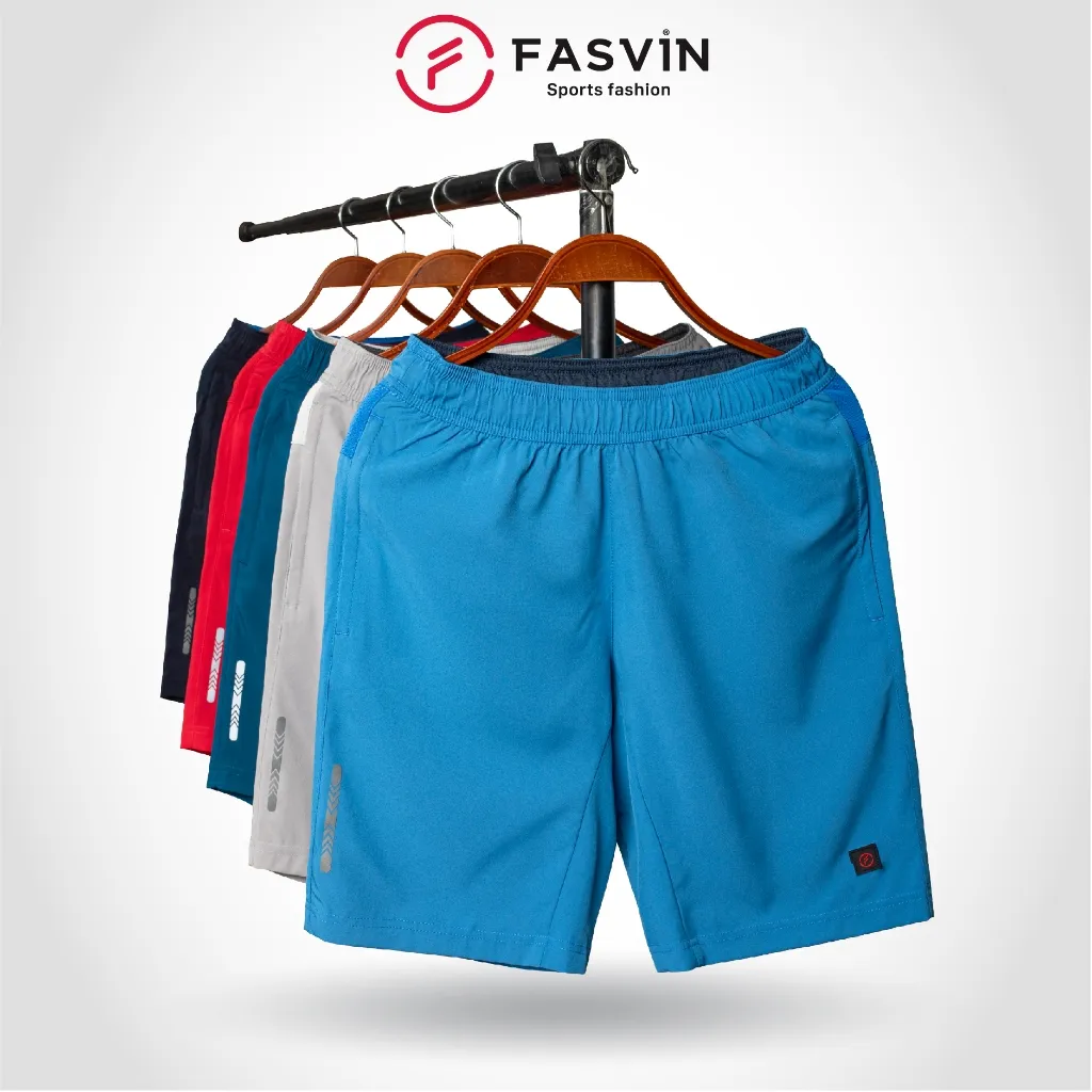 Ảnh Quần short nam FASVIN thể thao vải gió, thoải mái, chuẩn phom, siêu nhẹ Q21450.HN 1