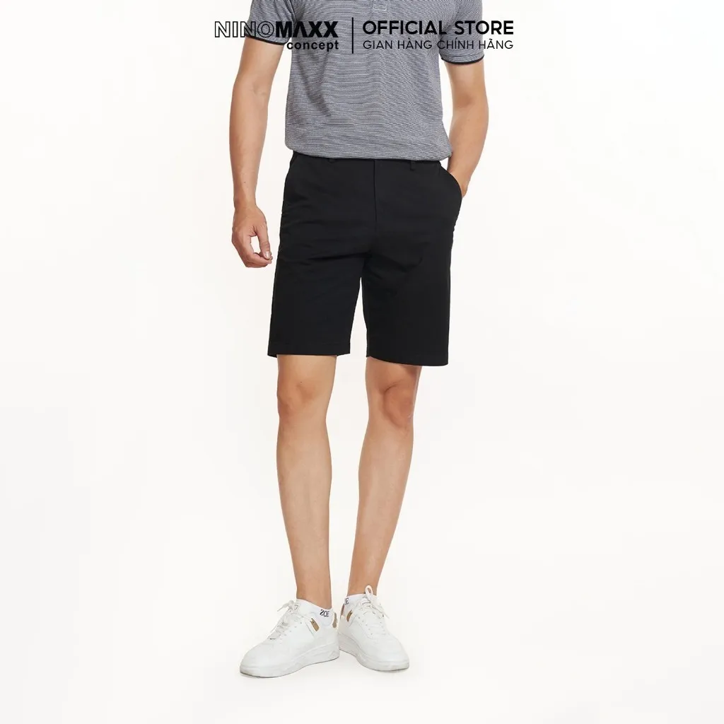Ảnh Quần Short Nam Kaki Chuẩn Form  N&M Thương Hiệu NINOMAXX 2304005 2