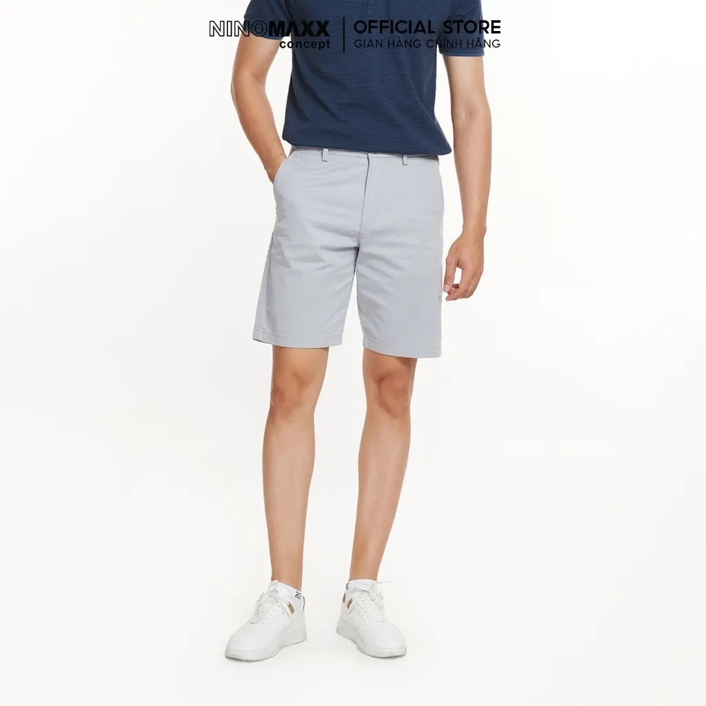 Ảnh Quần Short Nam Kaki Chuẩn Form  N&M Thương Hiệu NINOMAXX 2304005 4