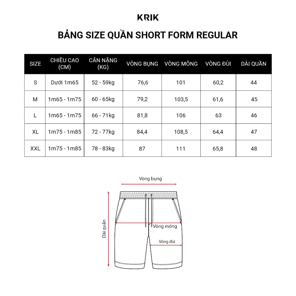 Ảnh Quần Short Nam KRIK Form Regular Kaki Cao Cấp Thiết Kế Tối Giản Thoải Mái QS8099 1