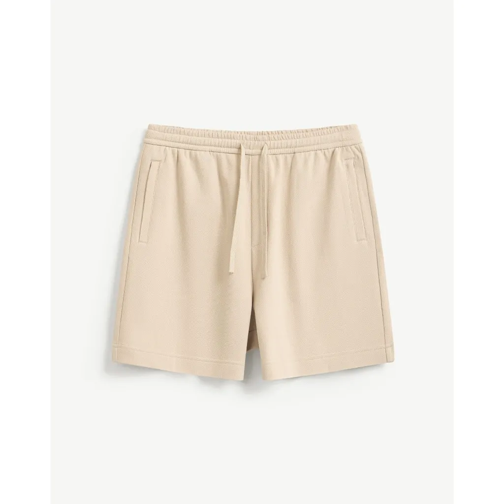 Ảnh Quần Short Nam Lưng Thun Túi Khóa Kéo Form Loose - Roụtine 10S25PKS052 2