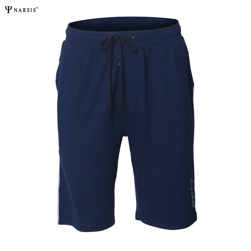 Ảnh Quần Short Nam Narsis, Chất Vải Cotton, Co Giãn, Có Túi, Dây Trơn, Nhiều Màu, Quần Thể Thao Nam 2