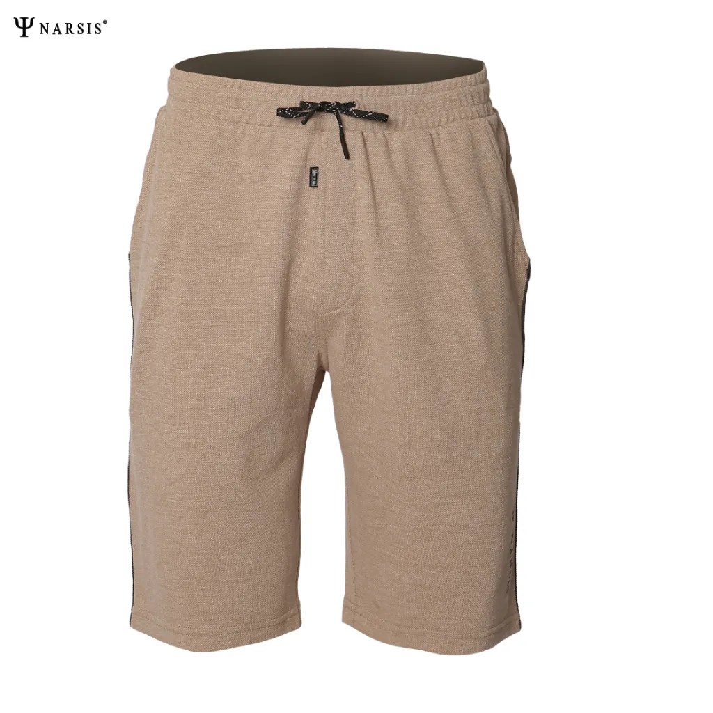 Ảnh Quần Short Nam Narsis, Chất Vải Cotton, Co Giãn, Có Túi, Dây Trơn, Nhiều Màu, Quần Thể Thao Nam 3