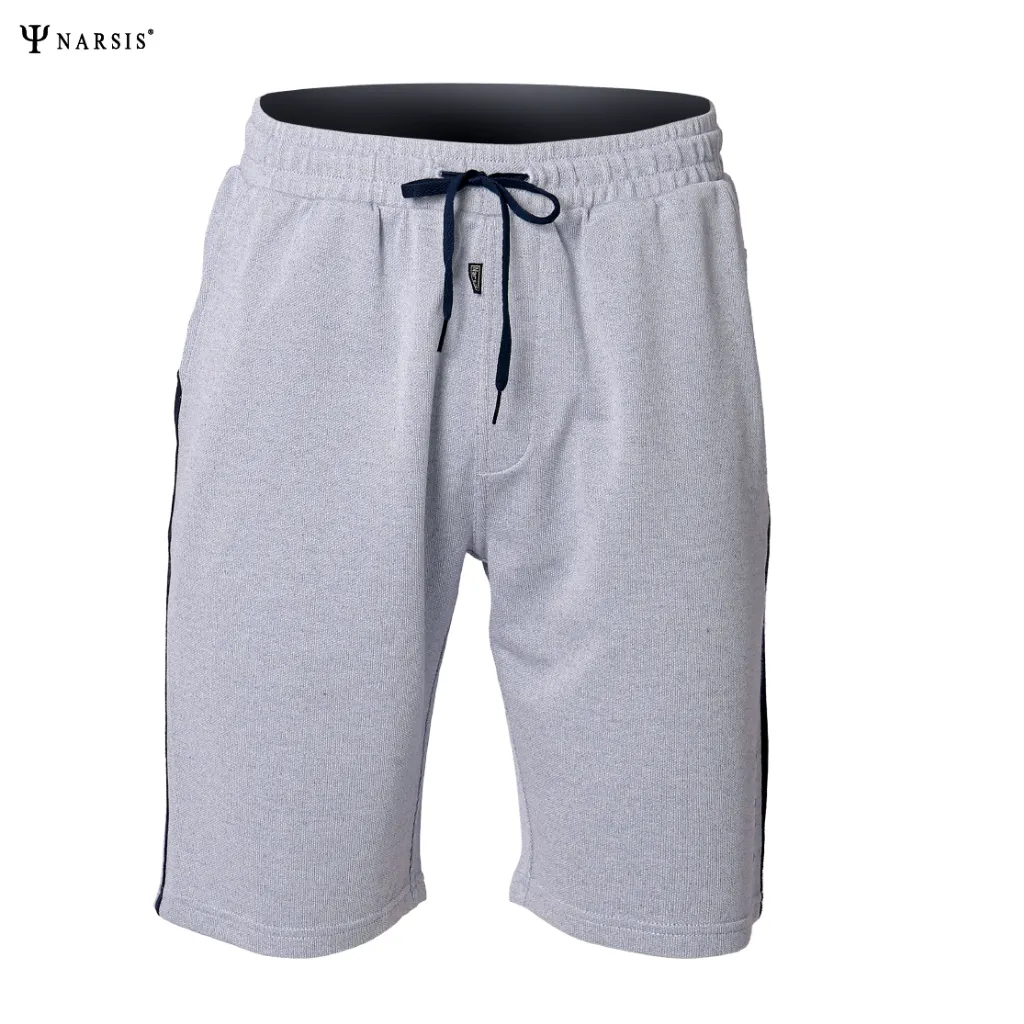 Ảnh Quần Short Nam Narsis, Chất Vải Cotton, Co Giãn, Có Túi, Dây Trơn, Nhiều Màu, Quần Thể Thao Nam 4