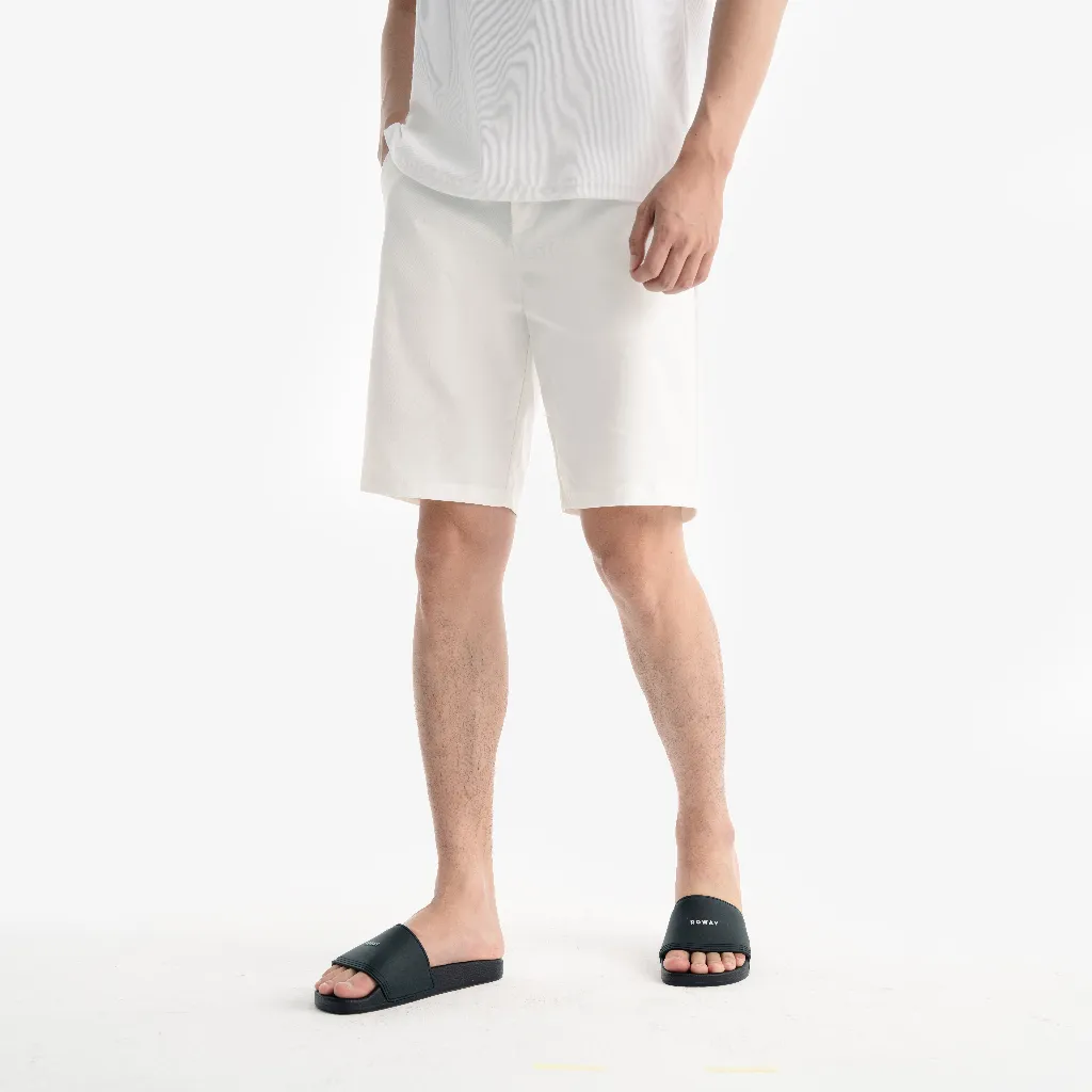 Ảnh Quần short nam ROWAY, vải kaki co giãn nhẹ, form regular | short 3