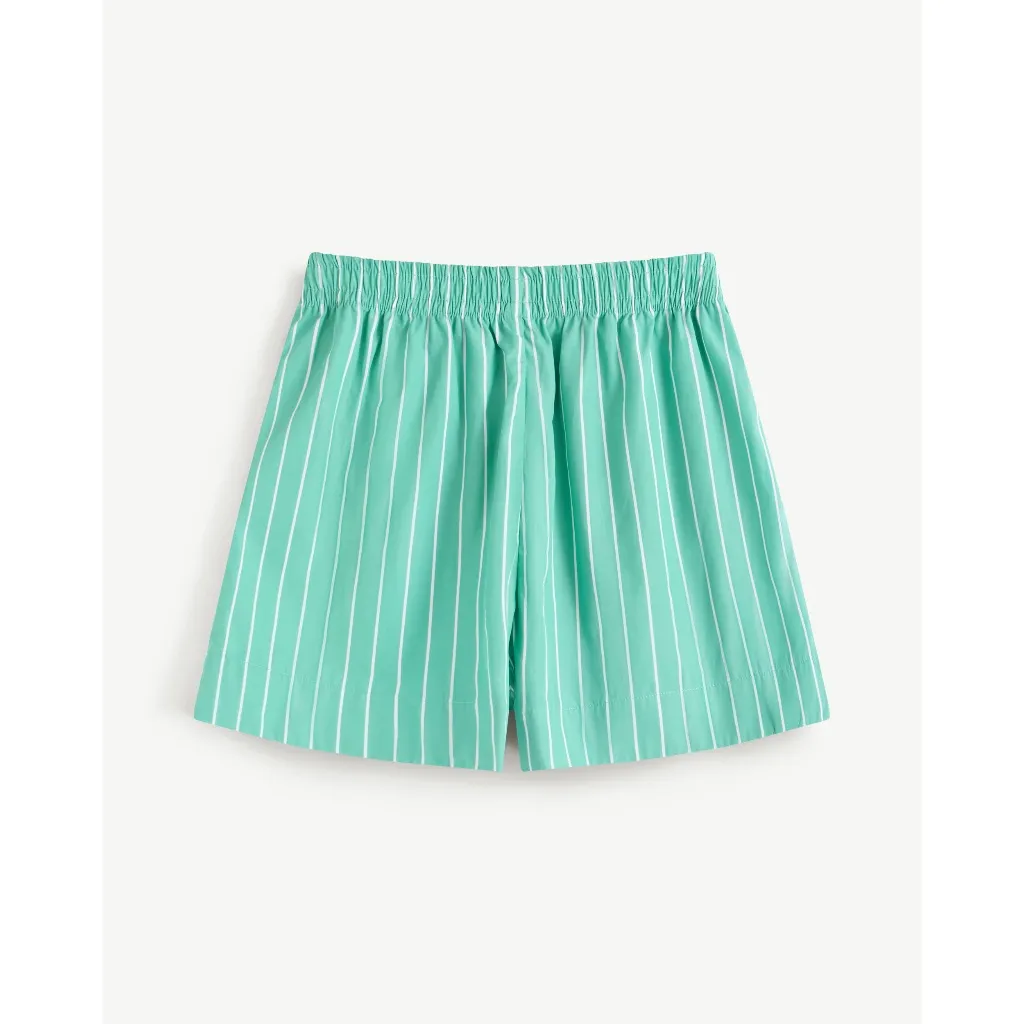 Ảnh Quần Short Nữ Kẻ Sọc Form Loose - Routine 10S25PSHW051 1