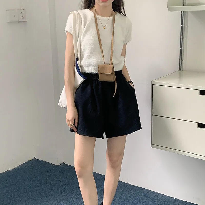 Ảnh Quần short nữ silive quần đùi nữ cạp chun phong cách trẻ trung 4