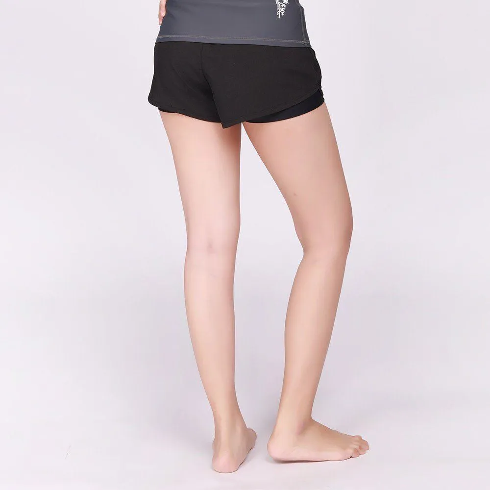 Ảnh Quần Short Nữ Sobie 2layer Black 1