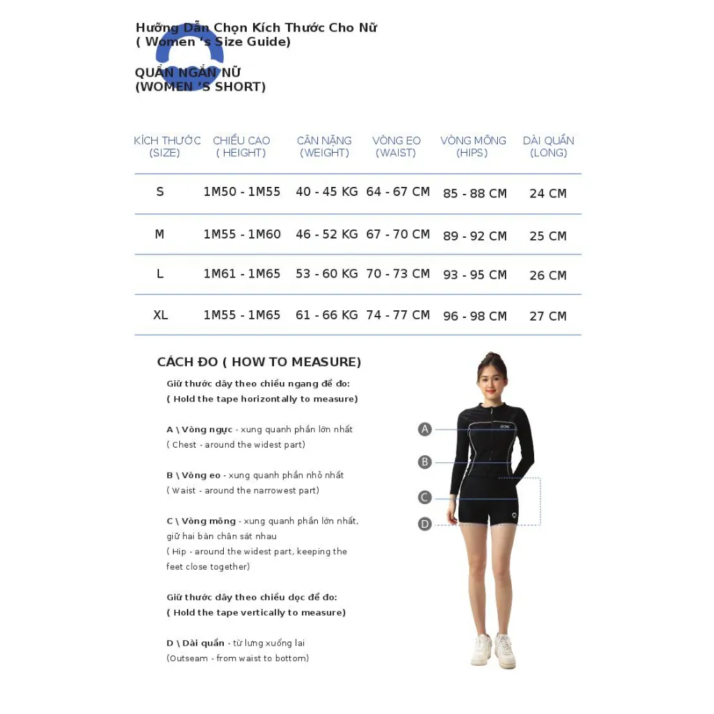 Ảnh Quần Short Nữ Sobie 2layer Black 3