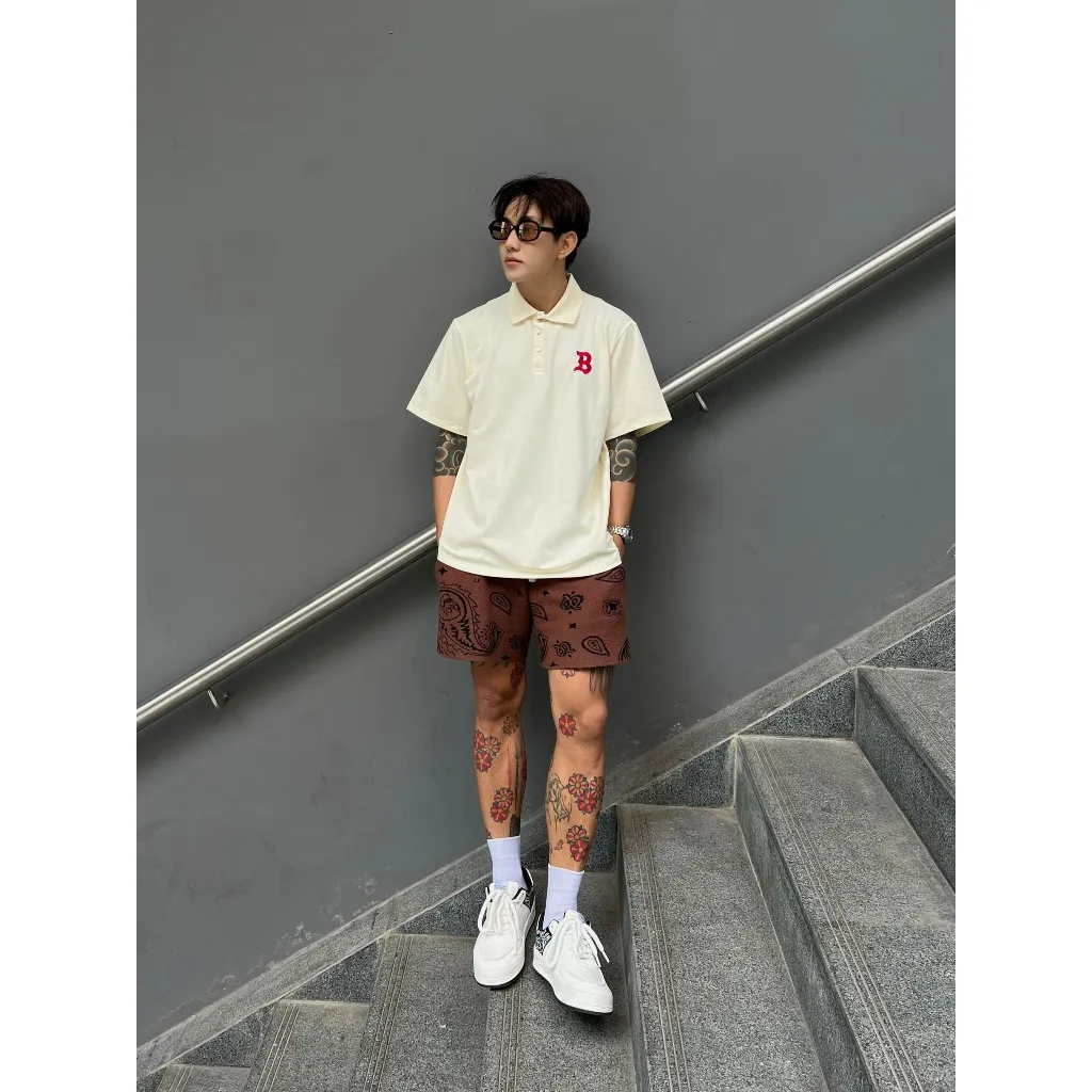 Ảnh Quần short The Bad God Paisley Pattern 2