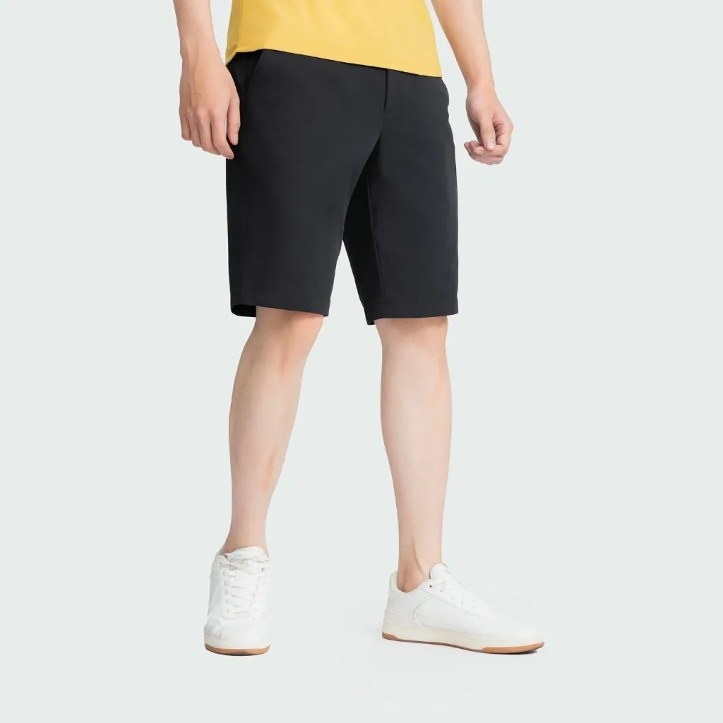 Ảnh Quần Short thể thao cạp âu Nam Aristino Insidemen ISO018AZ dáng Regular Fit với độ suông rộng vừa phải 2