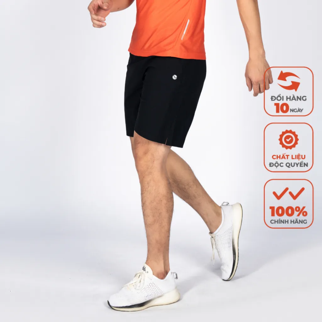 Ảnh Quần Short Thể Thao Nam LV24S04M301 Có Khoá Túi Livan Sport Chính Hãng, Quần Đùi Nam Tập Thể Thao 1