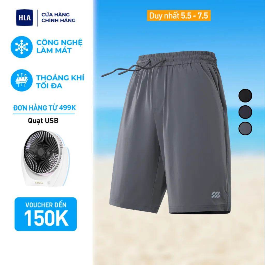Đánh Giá Quần Short Thể Thao Nam HLA Sportsday: Mát Lạnh, Thoải Mái