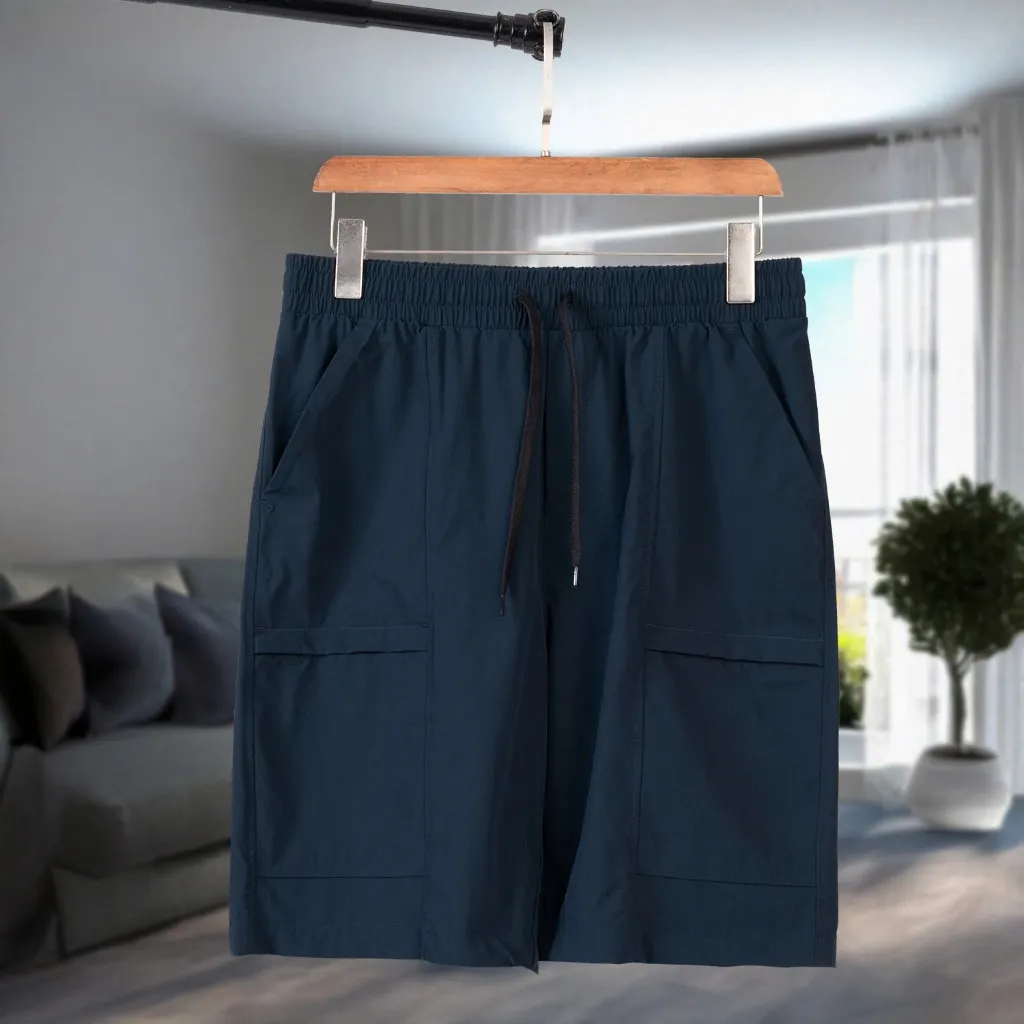 Ảnh Quần Short Thun Nam Big Size Akyoo 80-140kg.Chất Vải Thun Mềm Mại, Thoải Mái Khi Mặc - ST TUI XANH, TUI DEN 1