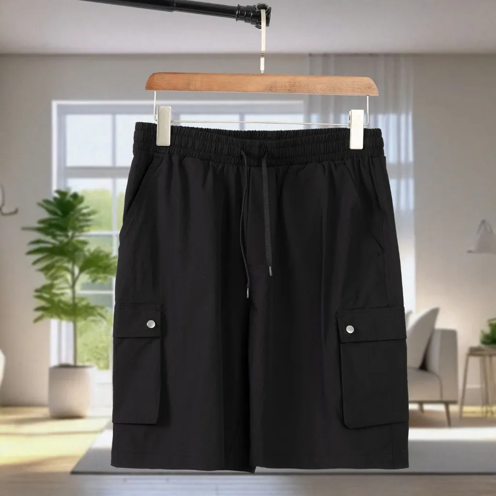 Ảnh Quần Short Thun Nam Big Size Akyoo 80-140kg.Chất Vải Thun Mềm Mại, Thoải Mái Khi Mặc - ST TUI XANH, TUI DEN 2