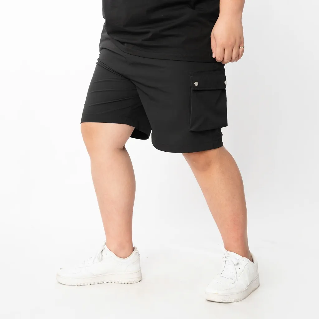 Ảnh Quần Short Thun Nam Big Size Akyoo 80-140kg.Chất Vải Thun Mềm Mại, Thoải Mái Khi Mặc - ST TUI XANH, TUI DEN 3