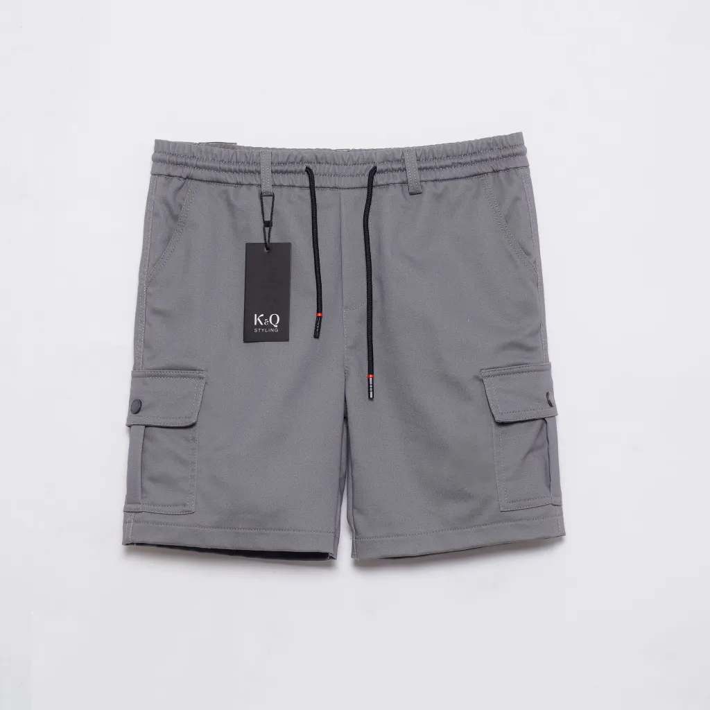 Ảnh Quần short túi hộp kaki co giãn KQSTYLING form trẻ chung năng động 3